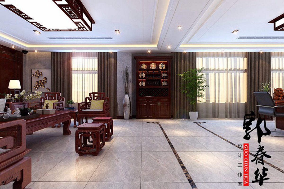 上海花园姚老师办公室方案赏析-【济宁春华设计装饰公司】济宁装修公司_济宁装修设计_济宁婚房装修_济宁别墅装修设计_济宁装修设计师_济宁室内设计 ...