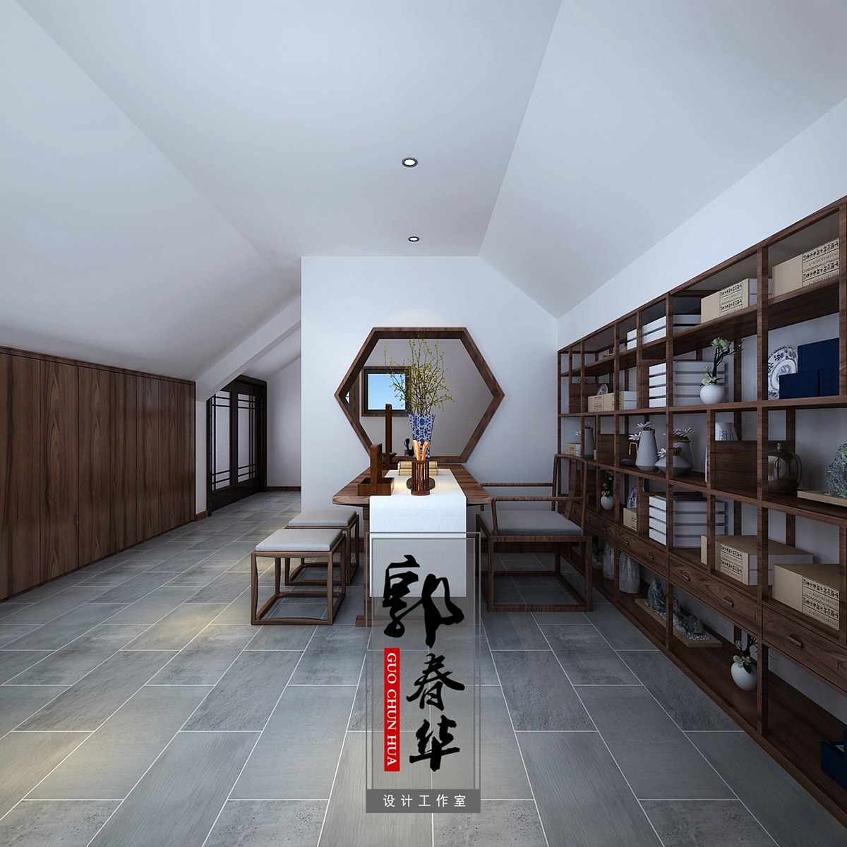 萃泽嘉园别墅新中式方案赏析-【济宁春华设计装饰公司】济宁装修公司_济宁装修设计_济宁婚房装修_济宁别墅装修设计_济宁装修设计师_济宁室内设计师 ...