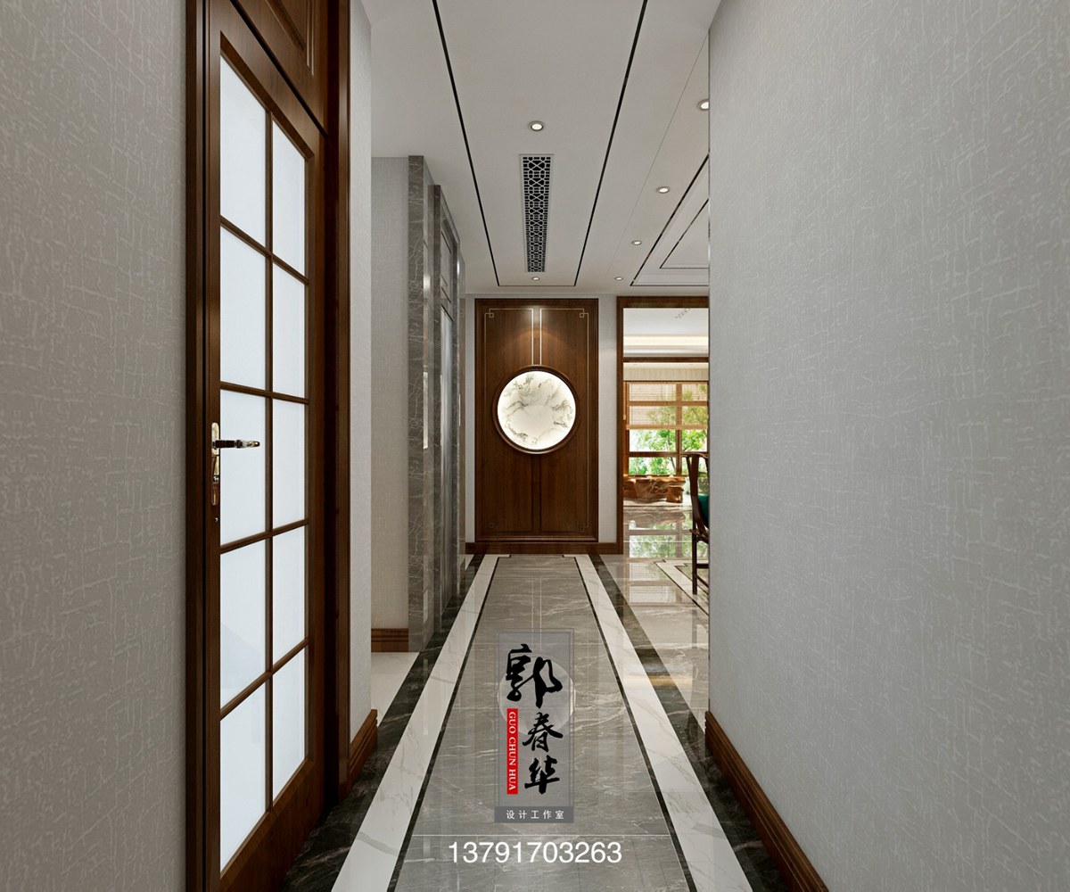 曲阜名城御府别墅新中式方案-【济宁春华设计装饰公司】济宁装修公司_济宁装修设计_济宁婚房装修_济宁别墅装修设计_济宁装修设计师_济宁室内设计师 ...