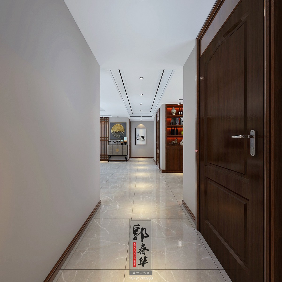 鸿顺观邸新中式方案赏析-【济宁春华设计装饰公司】济宁装修公司_济宁装修设计_济宁婚房装修_济宁别墅装修设计_济宁装修设计师_济宁室内设计师 ...