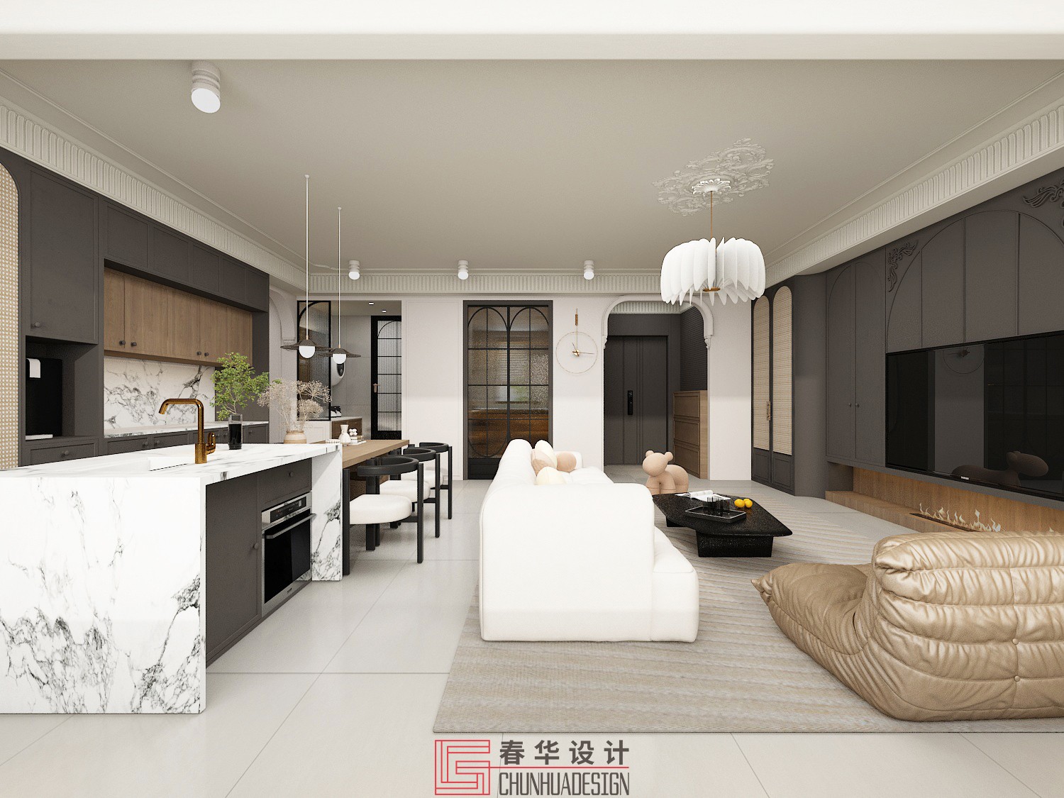 春华设计 | 融创济宁府-【济宁春华设计装饰公司】济宁装修公司_济宁装修设计_济宁婚房装修_济宁别墅装修设计_济宁装修设计师_济宁室内设计师 ...