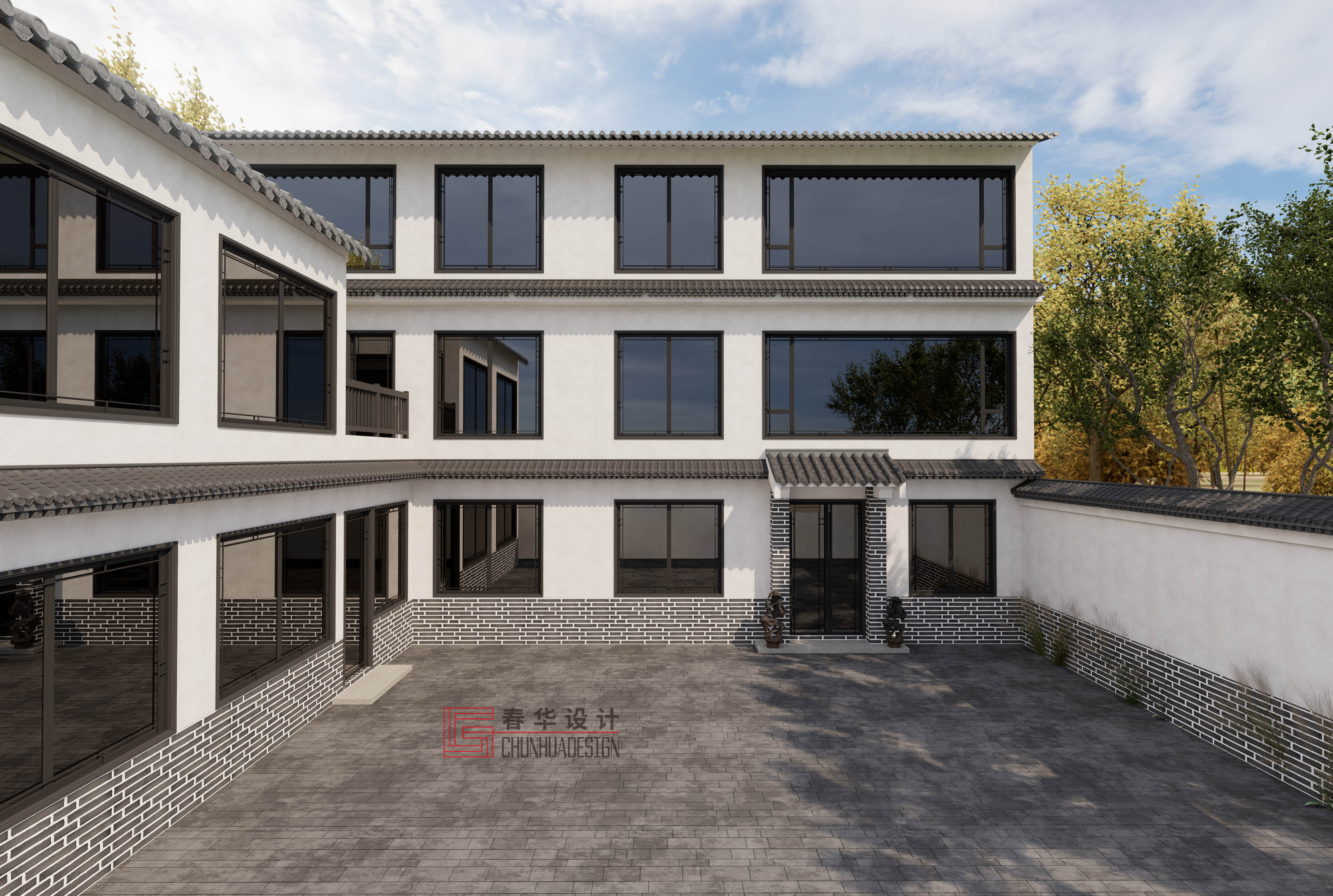 春华设计 | 黄屯别墅-【济宁春华设计装饰公司】济宁装修公司_济宁装修设计_济宁婚房装修_济宁别墅装修设计_济宁装修设计师_济宁室内设计师 ...